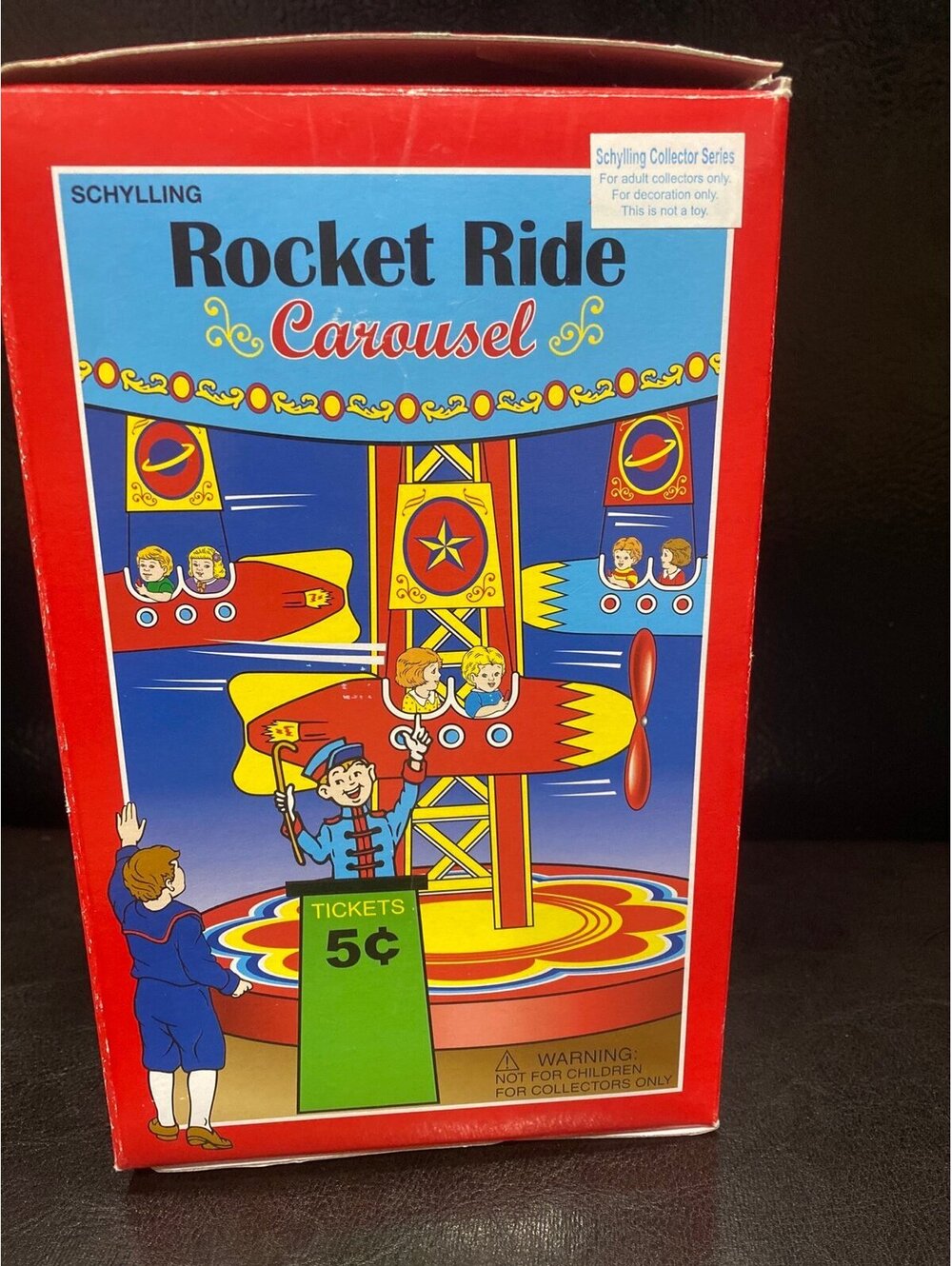 Schylling Rocket Ride Carousel - Picture 4 of 11